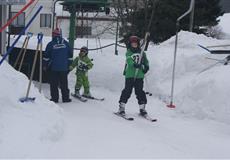 Závody lyžařská školička Ski-instruktoři + rozlučková akce Pernink