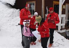 Závody lyžařská školička Ski-instruktoři + rozlučková akce Pernink