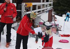 Závody lyžařská školička Ski-instruktoři + rozlučková akce Pernink