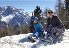 Lyžování 2017 - Itálie Marilleva, Folgarida 